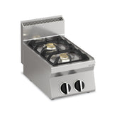 Mașină de gătit, GPL sau gaz, de banc, 2 arzătoare, Linia 650, Silko